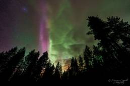 Lady Aurora and the clouds